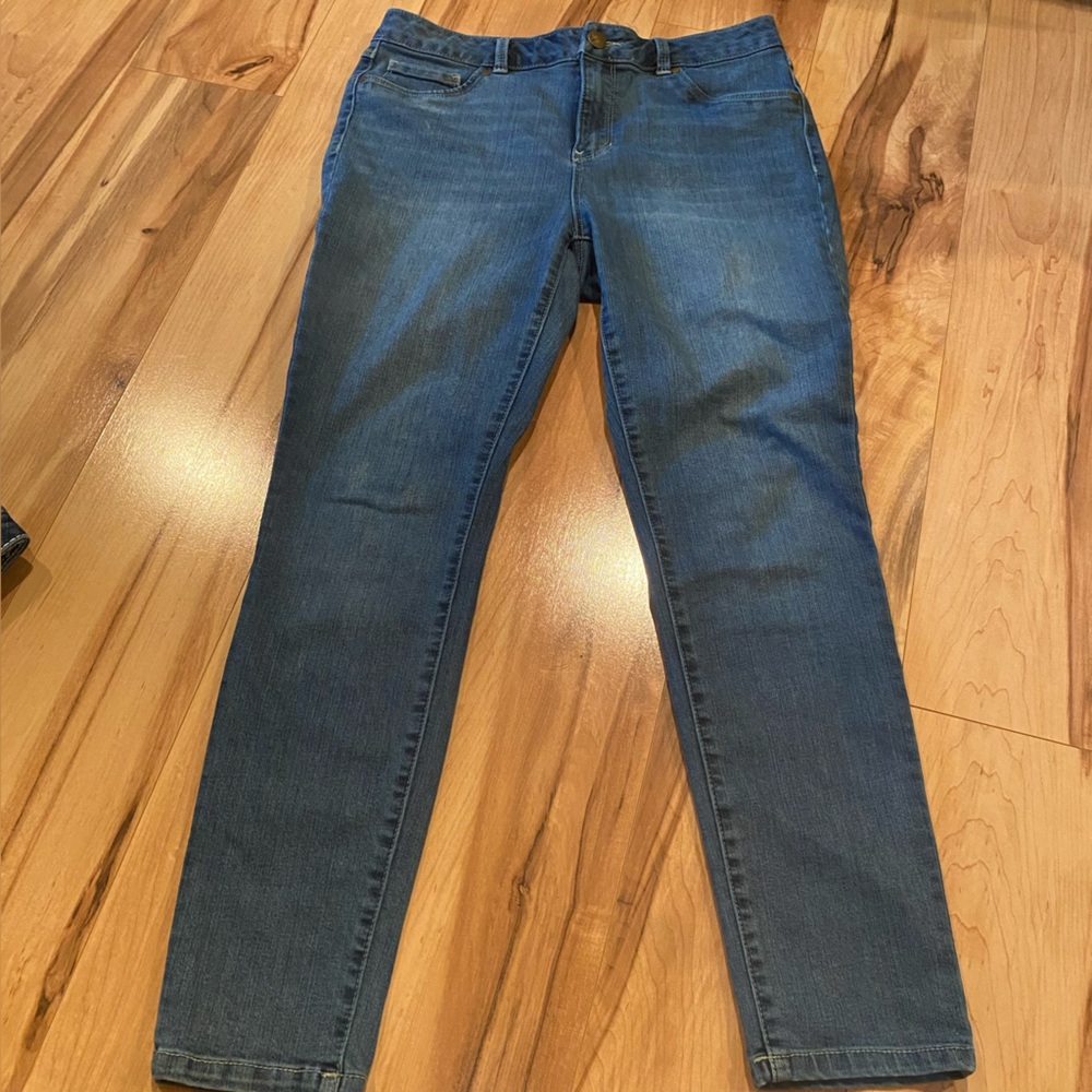 d jeans Women's Blue Stretch Jeans—8
